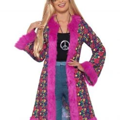 Smiffys 60's Psychedelic Coat Female Costumes