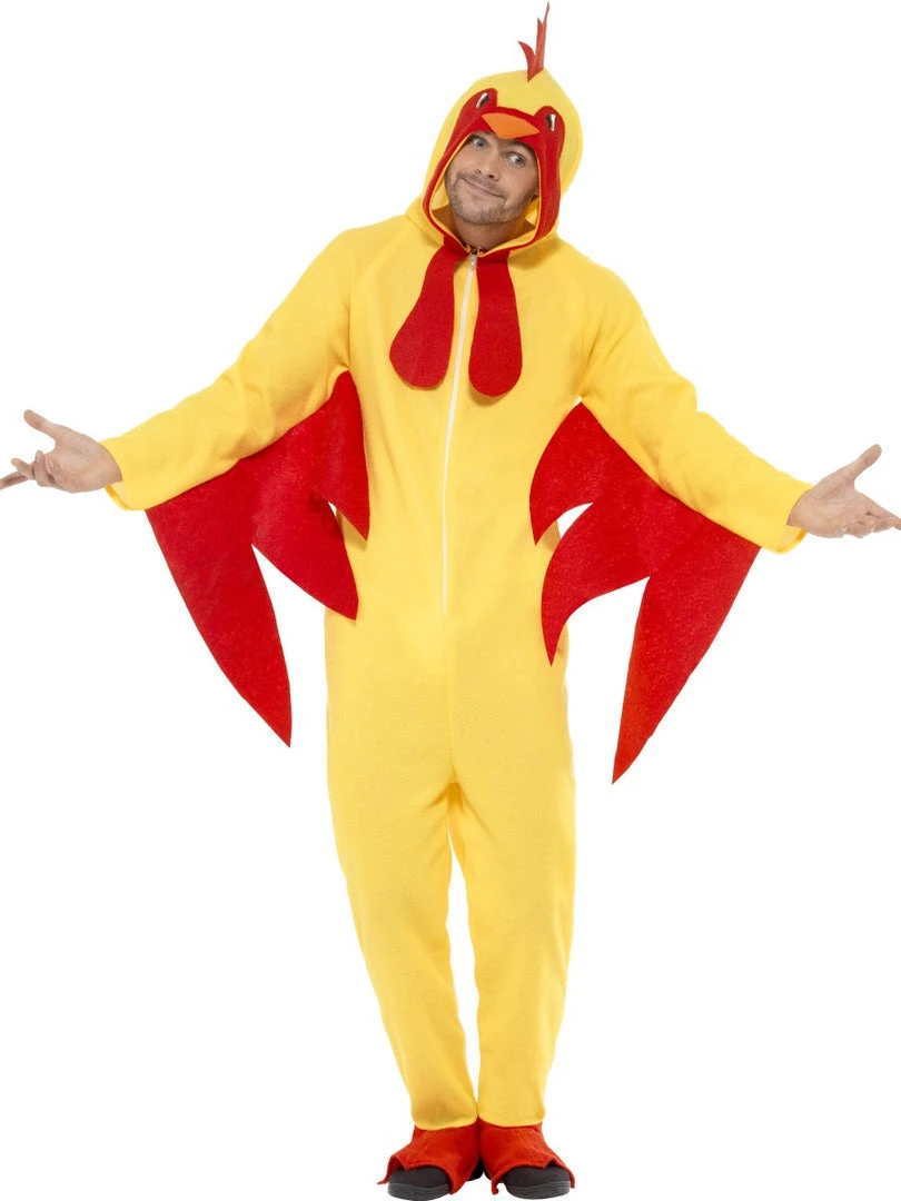 Smiffys Chicken Costume Male Costumes 1 Smiffys Chicken Costume Male Costumes