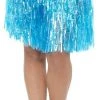Smiffys Hawaiian Hula Skirt, Neon Blue