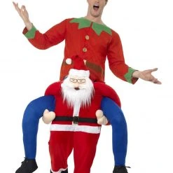 Smiffys Male Costumes Piggyback Santa