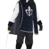 Smiffys Musketeer Costume Male Costumes