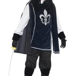 Smiffys Musketeer Costume Male Costumes