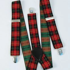 Bristol 1960's & 70's Braces,Punk Tartan