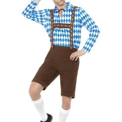 Smiffys Bavarian Beer Man Male Costumes