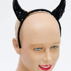 Bristol Devil Horns, Sequin Halloween Accessories