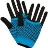 Wicked 80's Net Gloves, Blue