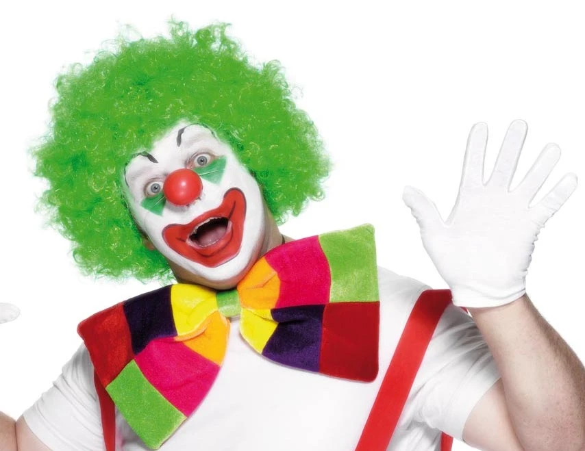 Smiffys Clown, Jumbo Bow-Tie 1 Smiffys Clown, Jumbo Bow-Tie