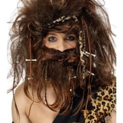 Smiffys Caveman Set, Crazy Mens