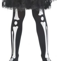 Smiffys Childs Tights, Skeleton