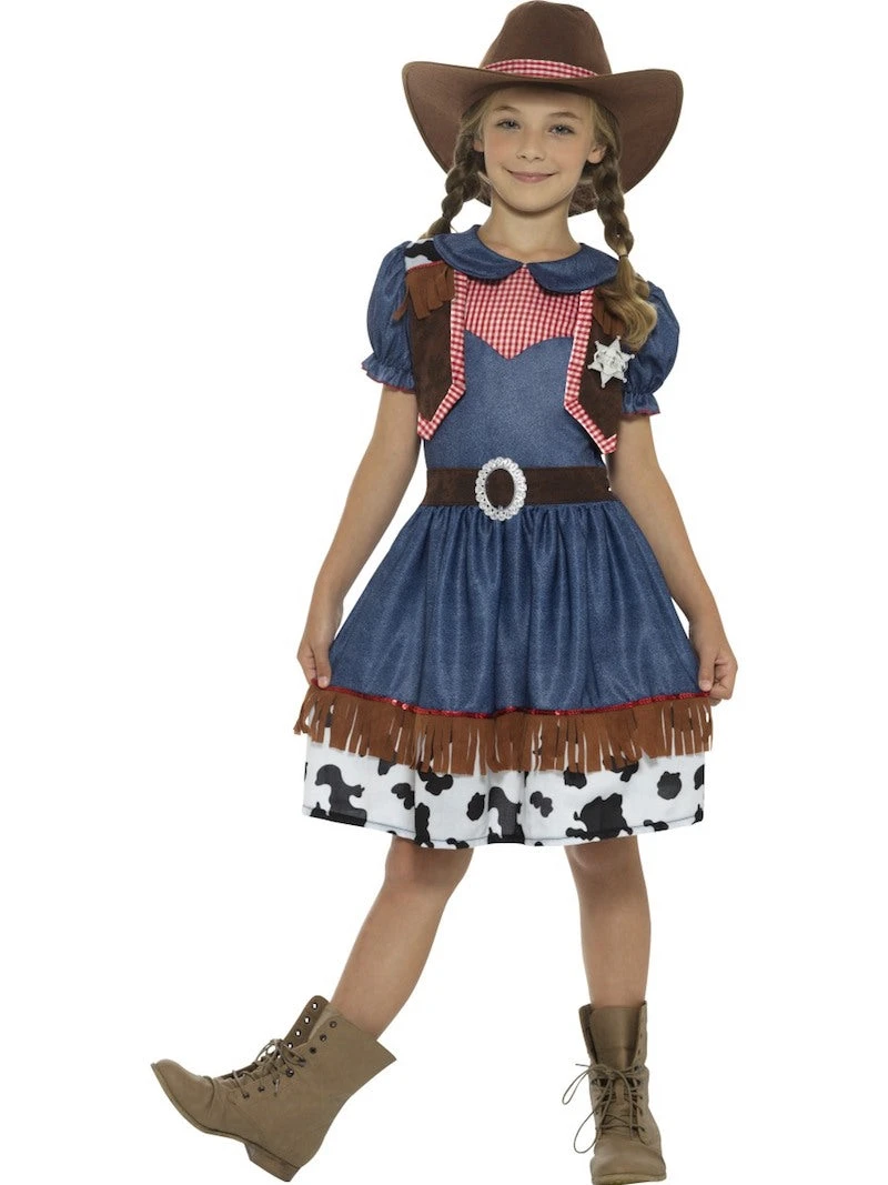 Smiffys Cowgirl, Texan Costume Kids Costumes All 1 Smiffys Cowgirl, Texan Costume Kids Costumes All