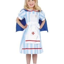 Smiffys Girls Vintage Nurse