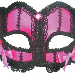 Bristol Masquerade Lace, Pink/Black