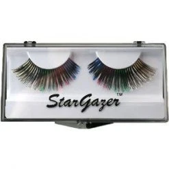 Star Gazer Eyelashes, Multi-coloured Foil