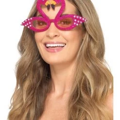 Smiffys Flamingo Sparkle Glasses