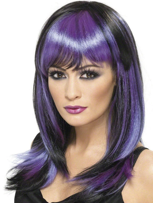 Smiffys Womens Glamour Witch Wig 1 Smiffys Womens Glamour Witch Wig