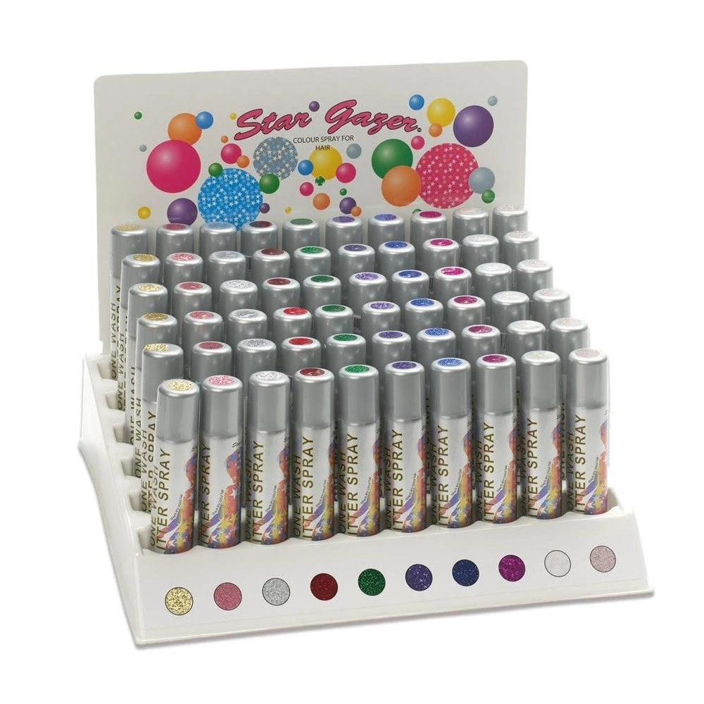 Star Gazer Hair Glitter Spray, Lavender 3 Star Gazer Hair Glitter Spray, Lavender