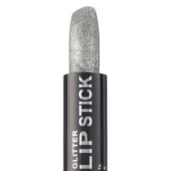 Star Gazer Glitter Lipstick, Silver