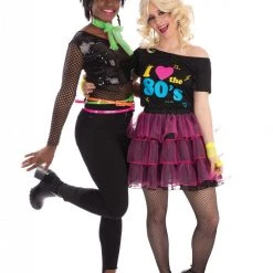 Bristol 80's Neon Scarf, Green