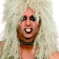 Smiffys Mens Hard Rocker Wig, Blonde