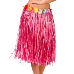Wicked Hula Skirt, Pink Hawaiian