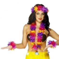 Smiffys Hawaiian 4 Piece Set