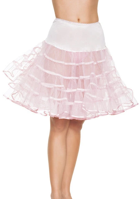 Leg Avenue Knee Length Petticoat, Pink 1 Leg Avenue Knee Length Petticoat, Pink
