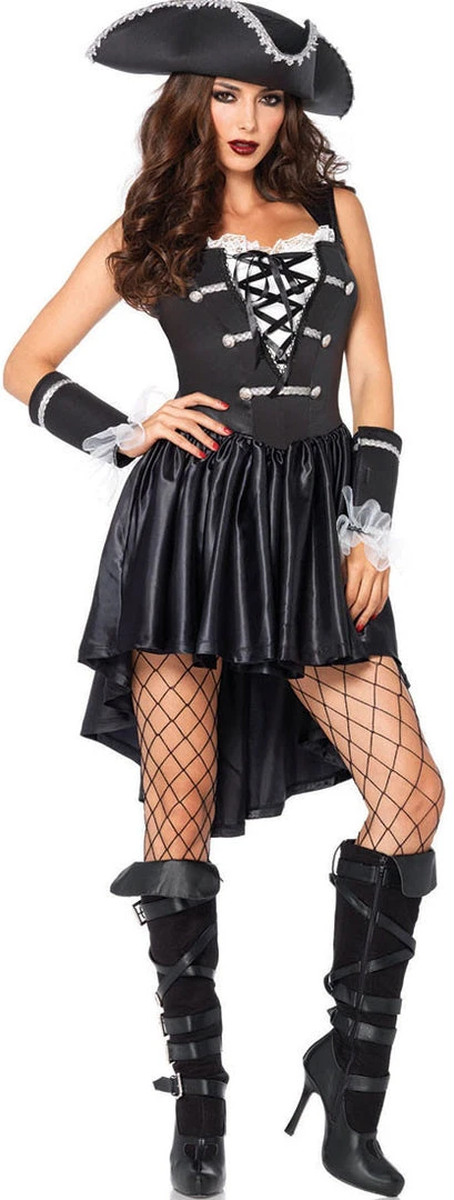 Leg Avenue Female Costumes Captain Black Heart 1 Leg Avenue Female Costumes Captain Black Heart