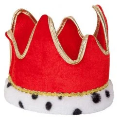 Wicked King/Queen Crown Christmas Hats