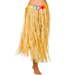 Wicked Hula Skirt Natural, Standard Female Costumes