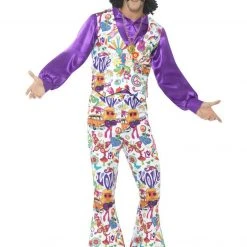 Smiffys 60's Groovy Hippie Male Costumes