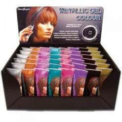 Star Gazer Hair Gel Metallic Silver Hair Colour