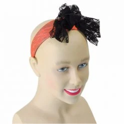 Bristol 80's Neon Headband, Orange