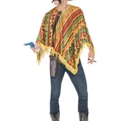 Smiffys Male Costumes Poncho Instant Kit