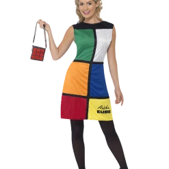 Smiffys Female Costumes Rubik's Cube