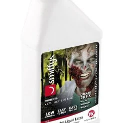 Smiffys Latex & Wax Latex, Low Ammonia, Clear 16oz