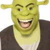 Smiffys Shrek Latex Mask Character Masks