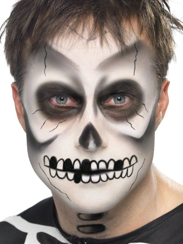 Smiffys Make Up Kit, Skeleton 1 Smiffys Make Up Kit, Skeleton