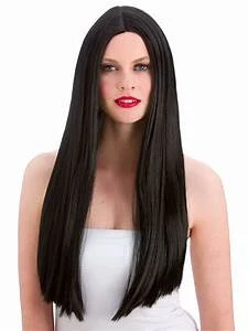 Wicked Womens Wig, Long Black 1 Wicked Womens Wig, Long Black