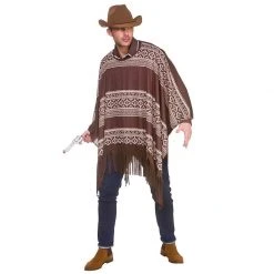 Wicked Cowboy Poncho Male Costumes