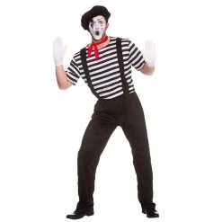 Wicked Mime Artist Male Costumes