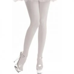 Wicked Tights, Opaque, White