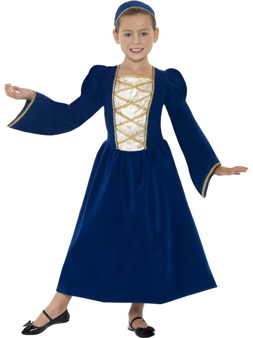 Smiffys Tudor Princess Kids Costumes All 1 Smiffys Tudor Princess Kids Costumes All