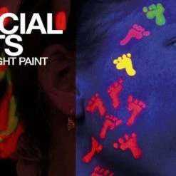 Star Gazer Special Effect Paint, Neon Blue UV & Neon