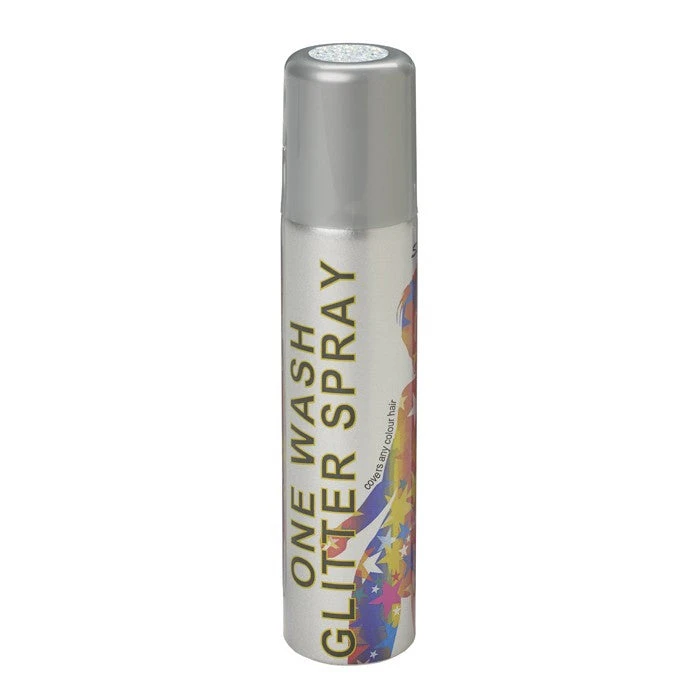 Star Gazer Hair Glitter Spray, White 1 Star Gazer Hair Glitter Spray, White